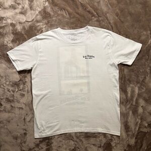 Return to Sender T-Shirt Men’s Size XL White Graphic Los Angeles West Coast Tee